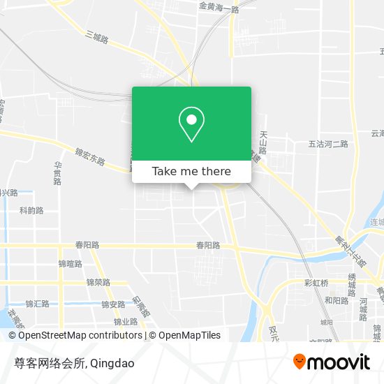 尊客网络会所 map