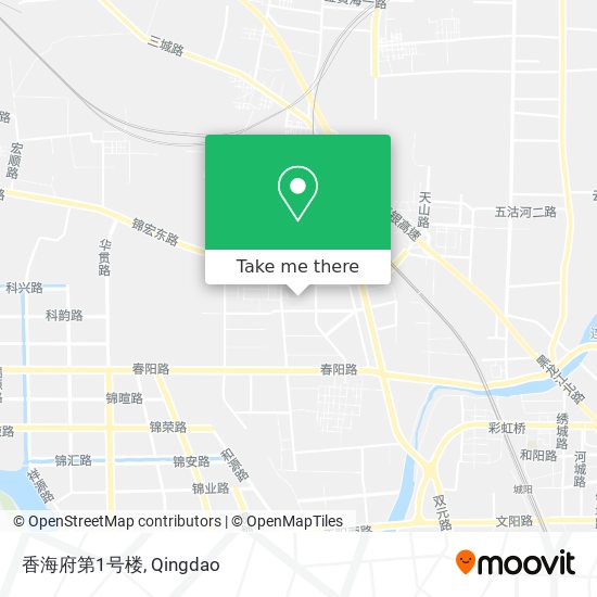 香海府第1号楼 map