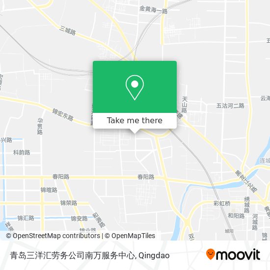 青岛三洋汇劳务公司南万服务中心 map