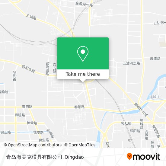 青岛海美克模具有限公司 map