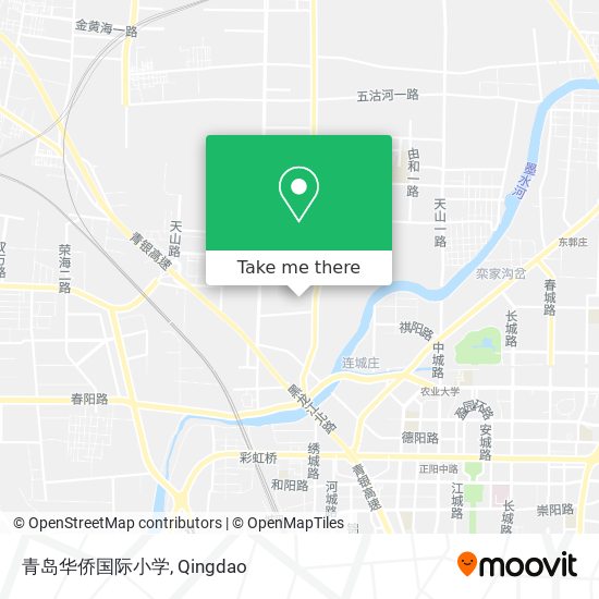 青岛华侨国际小学 map