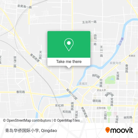 青岛华侨国际小学 map