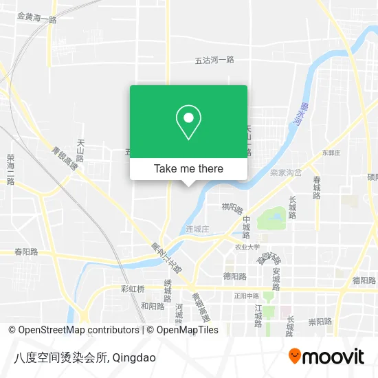 八度空间烫染会所 map