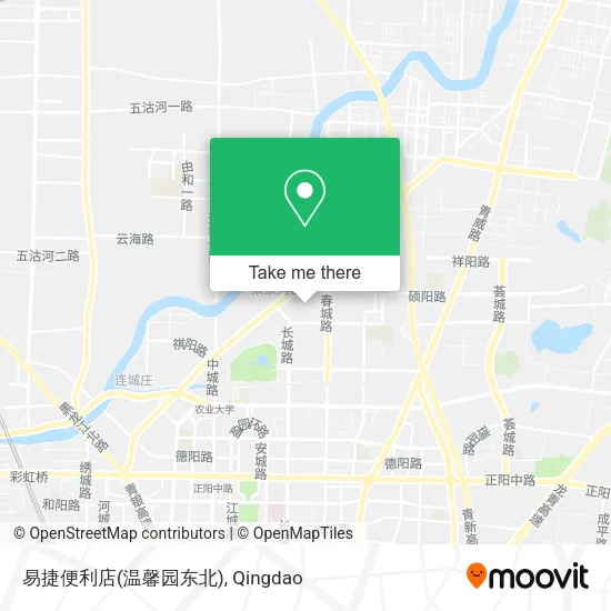 易捷便利店(温馨园东北) map