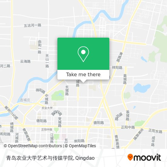 青岛农业大学艺术与传媒学院 map