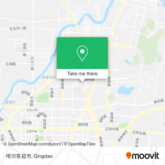 维尔客超市 map