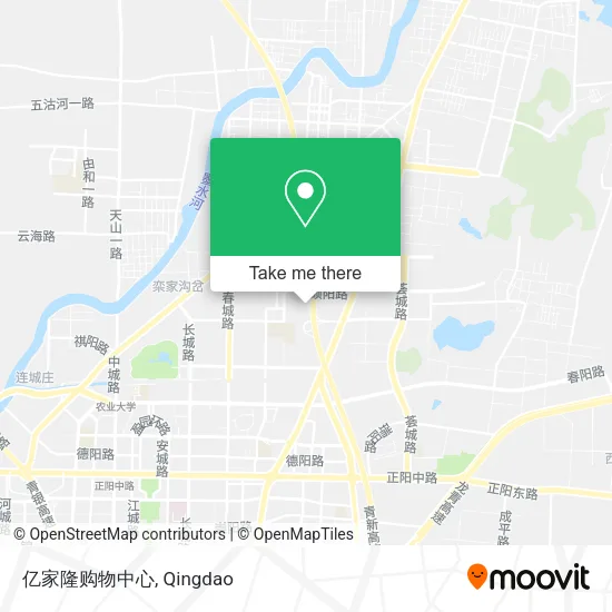 亿家隆购物中心 map