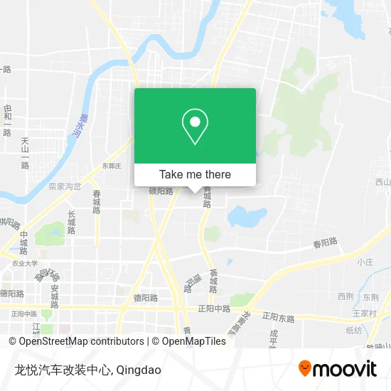 龙悦汽车改装中心 map
