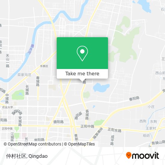 仲村社区 map