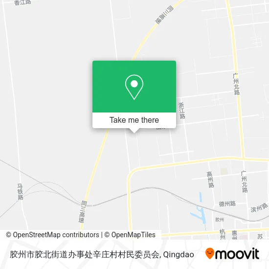 胶州市胶北街道办事处辛庄村村民委员会 map