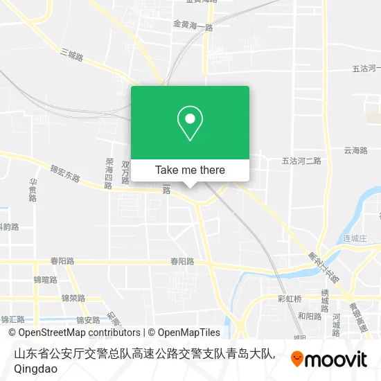 山东省公安厅交警总队高速公路交警支队青岛大队 map