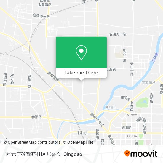 西元庄硕辉苑社区居委会 map
