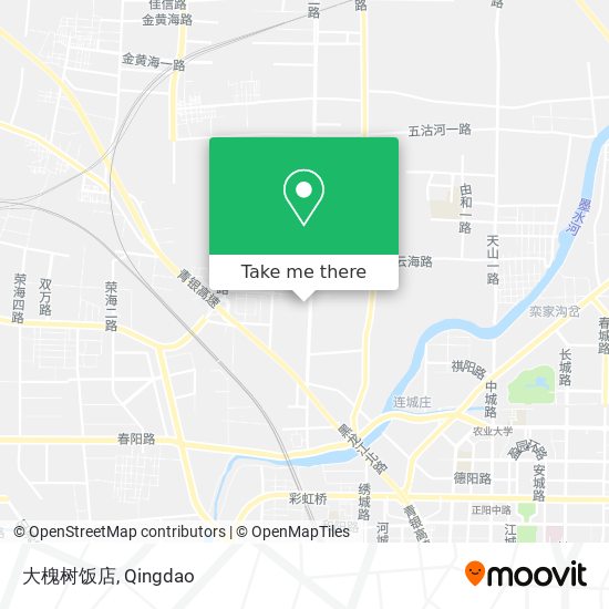 大槐树饭店 map
