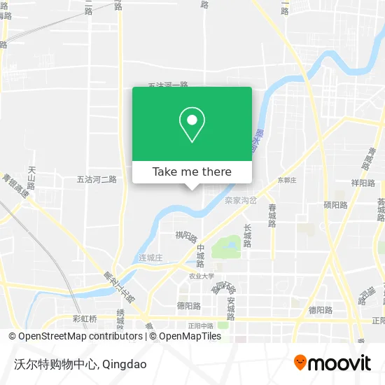 沃尔特购物中心 map