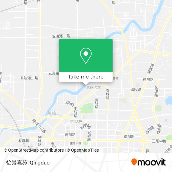 怡景嘉苑 map