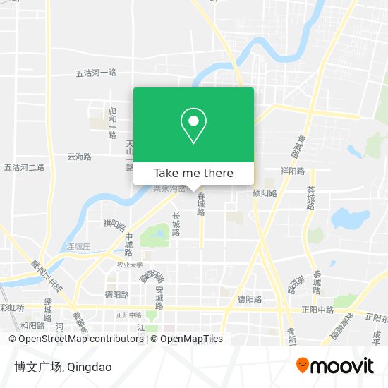 博文广场 map