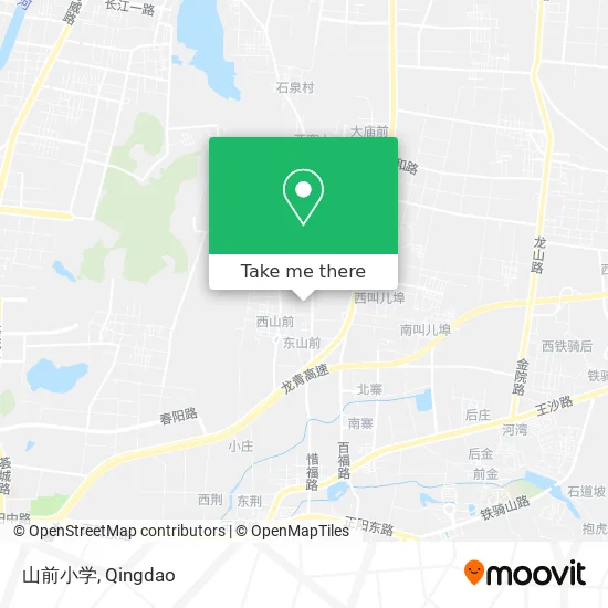 山前小学 map