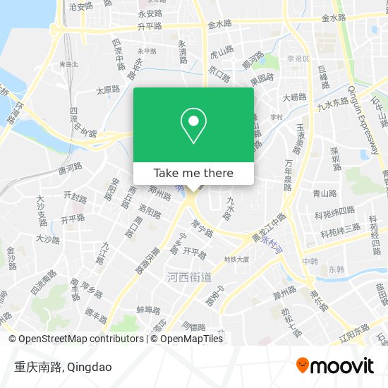 重庆南路 map