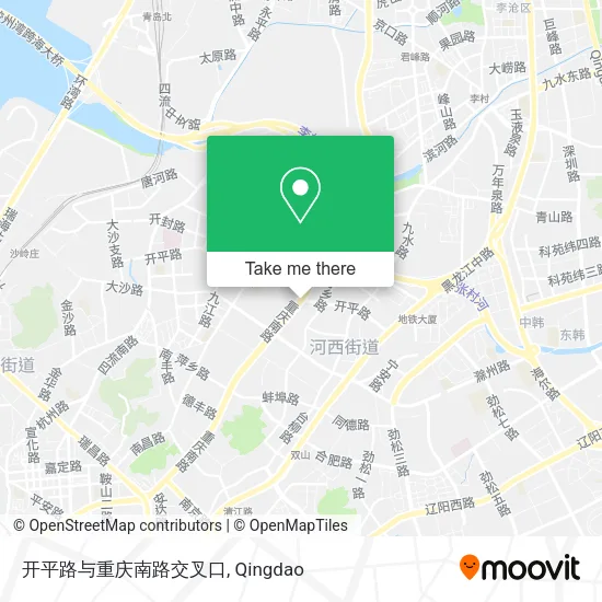 开平路与重庆南路交叉口 map