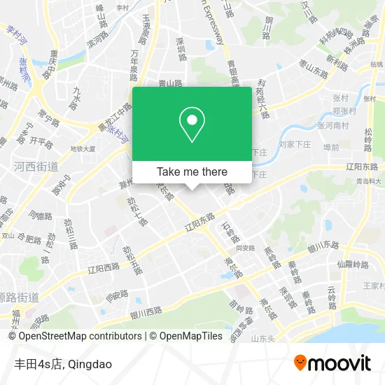 丰田4s店 map