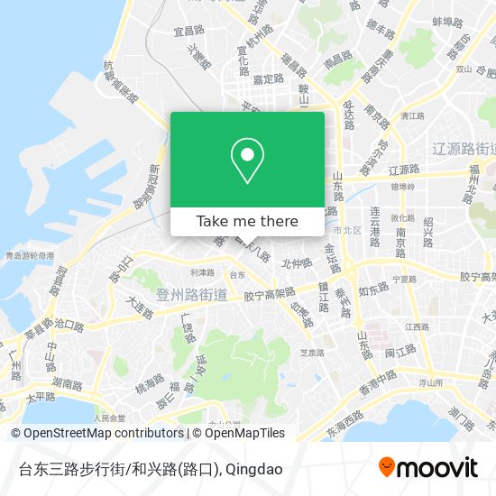 台东三路步行街/和兴路(路口) map