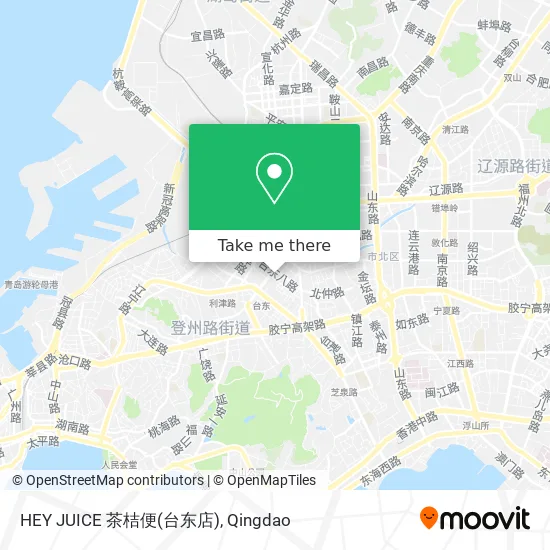 HEY JUICE 茶桔便(台东店) map