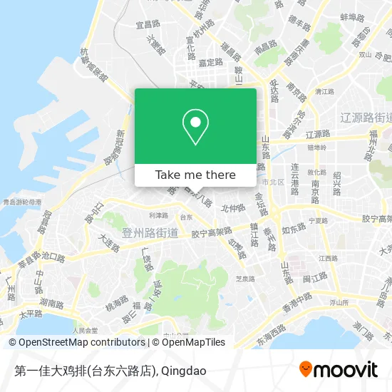 第一佳大鸡排(台东六路店) map