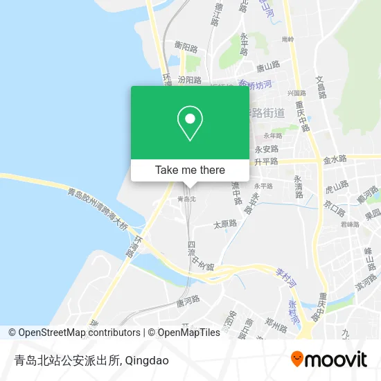青岛北站公安派出所 map