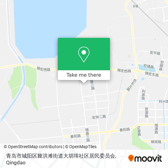 青岛市城阳区棘洪滩街道大胡埠社区居民委员会 map