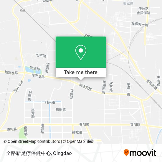 全路新足疗保健中心 map