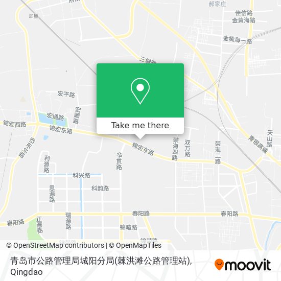 青岛市公路管理局城阳分局(棘洪滩公路管理站) map