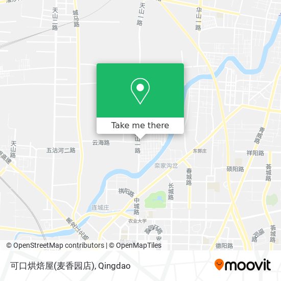 可口烘焙屋(麦香园店) map
