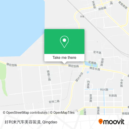 好利来汽车美容装潢 map