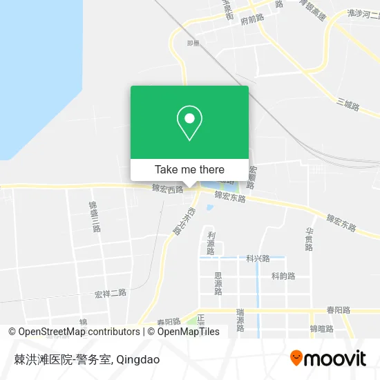 棘洪滩医院-警务室 map