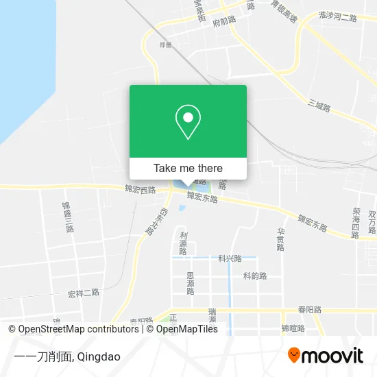 一一刀削面 map