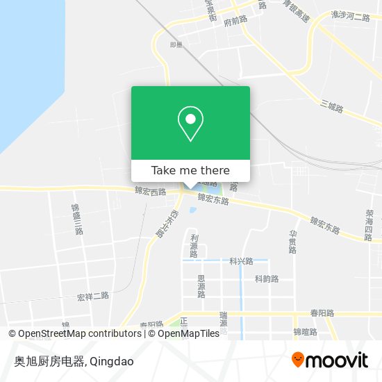 奥旭厨房电器 map