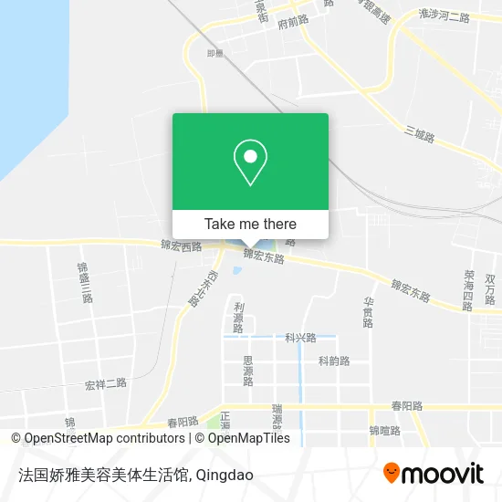法国娇雅美容美体生活馆 map