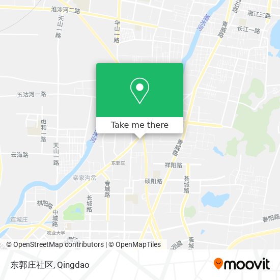 东郭庄社区 map