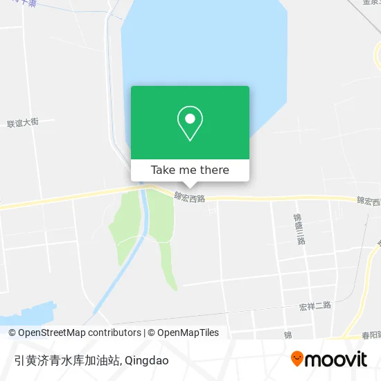 引黄济青水库加油站 map