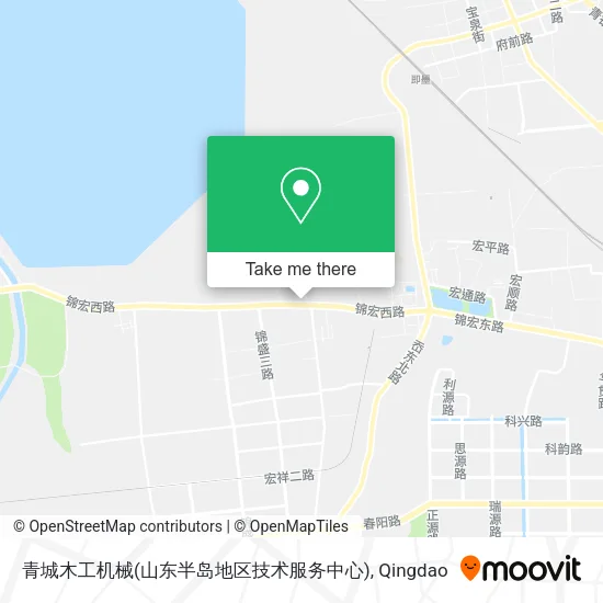 青城木工机械(山东半岛地区技术服务中心) map