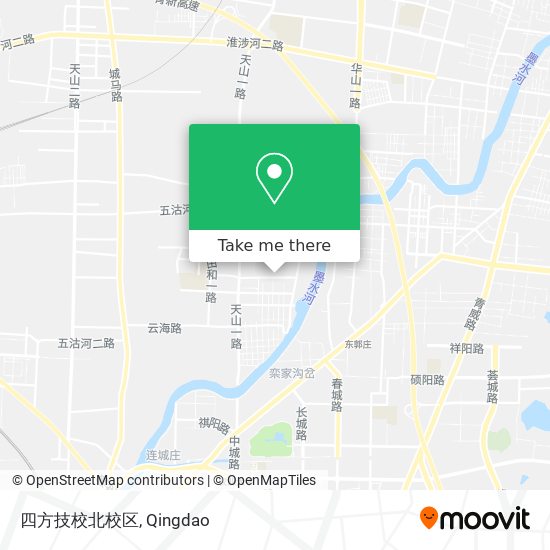 四方技校北校区 map