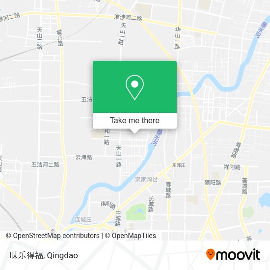 味乐得福 map