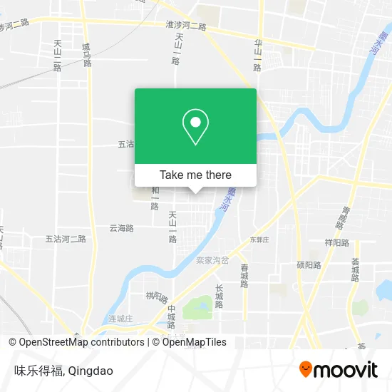 味乐得福 map