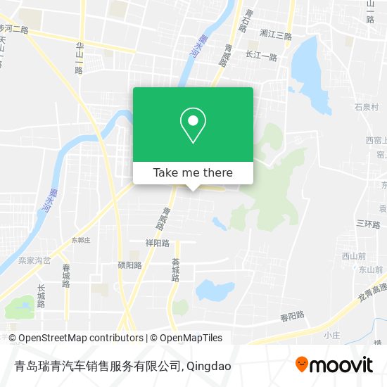 青岛瑞青汽车销售服务有限公司 map