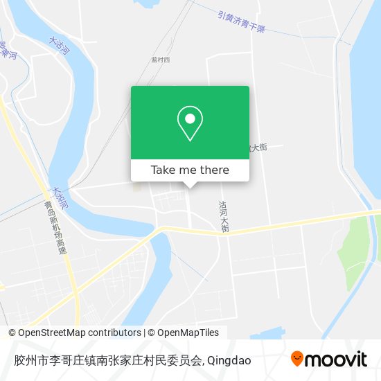 胶州市李哥庄镇南张家庄村民委员会 map