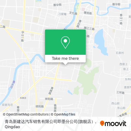 青岛新建达汽车销售有限公司即墨分公司 map