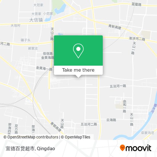 宣德百货超市 map