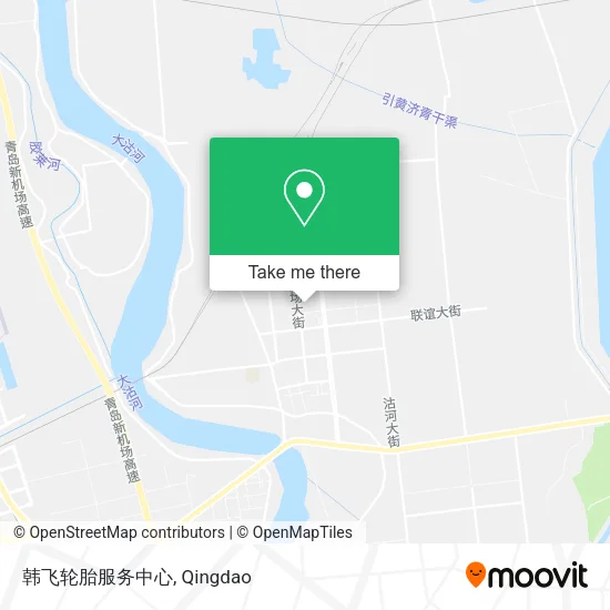 韩飞轮胎服务中心 map