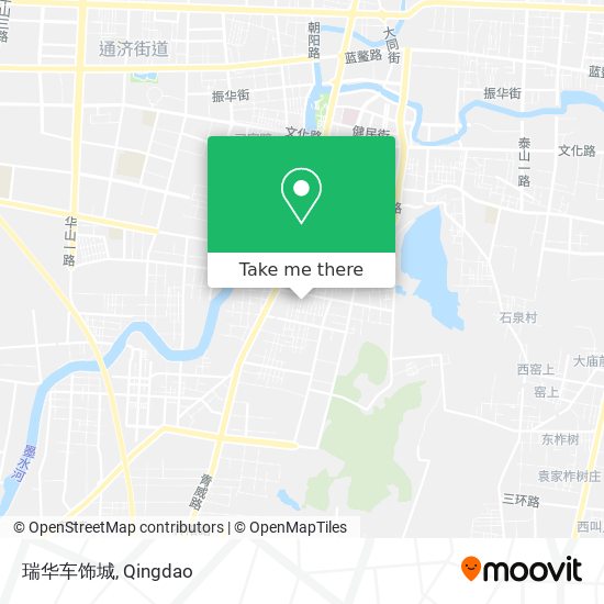 瑞华车饰城 map