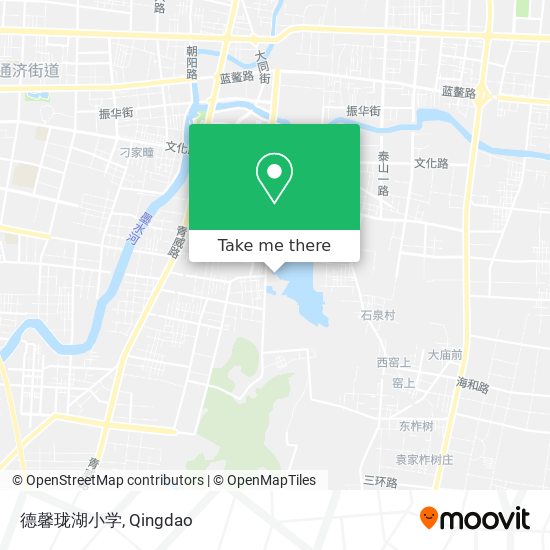 德馨珑湖小学 map